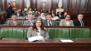 وزيرة المالية: 11 مليار دينار الفارق بين موارد الدولة ونفقاتها سيوفرها البنك المركزي وزيرة المالية: 11 مليار دينار الفارق بين موارد الدولة ونفقاتها سيوفرها البنك المركزي