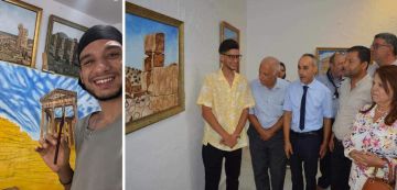 مبدع في الطريق: الفنان التشكيلي التونسي خيري جراية أصغر رسام في شمال افريقيا