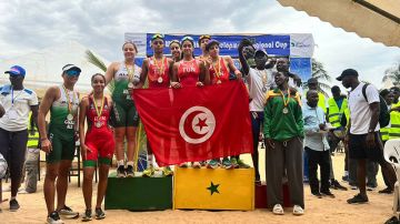 البطولة الإفريقية للترياتلون: المنتخب الوطني يتوج بـ4 ذهبيات وفضية