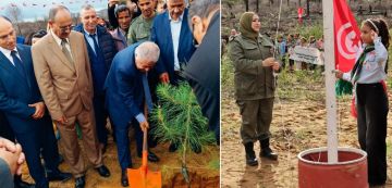 وزارة الفلاحة: تحت شعار: تونسنا نرويها وغاباتنا نميوها، حملة تشجير وطنية