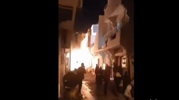 العاصمة: انفجار انبوب غاز في المروج 2 العاصمة: انفجار انبوب غاز في المروج 2