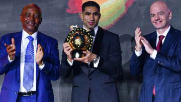 بقيادة أشرف حكيمي ...هيمنة مغربية على جوائز الكاف بقيادة أشرف حكيمي ...هيمنة مغربية على جوائز الكاف