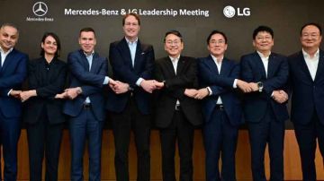 إل جي و مرسيدس بنـــــز تناقشان طرق توسيع تعاونهما إل جي و مرسيدس بنـــــز تناقشان طرق توسيع تعاونهما