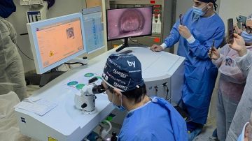 شارل نيكول: اجراء أول عمليتين لتصحيح عيوب الابصار بتقنية حديثة