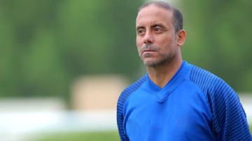 ‎ محمد المكشر في طريقه لتدريب النجم الساحلي‎