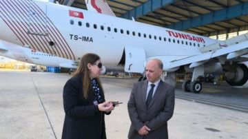 انتخاب المديرة العامة للخطوط التونسية نائبة أولى لرئيس اتحاد شركات الطيران الإفريقي انتخاب المديرة العامة للخطوط التونسية نائبة أولى لرئيس اتحاد شركات الطيران الإفريقي