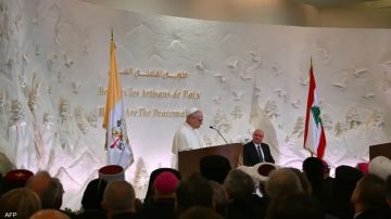 البابا من لبنان: المصالحة ضرورة ومصلحة الوطن فوق الطوائف