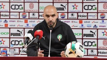 وليد الركراكي: "من الآن فصاعدا كل المباريات ستكون بمثابة نهائي"