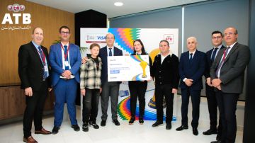 L ATB et Visa International c l brent les grands gagnants du jeu-concours ATB Visa l occasion de la CAN Maroc 2025