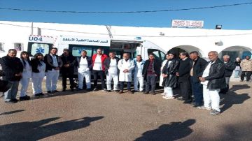 افتتاح وحدة الإنعاش الطبي المتنقل بمدينة المزونة