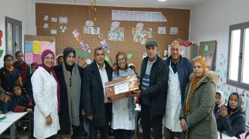 جندوبة: تكريم مدرستي ريغة والبراهمي