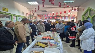 والي صفاقس يشارك أطفال مستشفى الهادي شاكر أجواء رأس السنة الإدارية