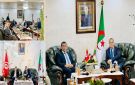 بالصور وفد رسمي من جندوبة في زيارة عمل الى ولاية الطارف الجزائرية