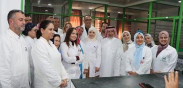 المشرف العام على مركز سلمان للإغاثة والأعمال الإنسانية يزور مستشفى فطومة بورقيبة بالمنستير (صور)