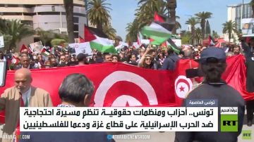 تونس.. مسيرة احتجاجية ضد الحرب على غزة