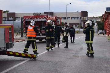 تونس.. إصابات في اصطدام حافلة بمقهى في القيروان (صور فيديو)