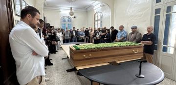 تأبين نقيب الصحفيين زياد دبار للفقيد محمود العروسي