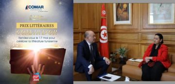 الكومار الذهبي: وزيرة الثقافة تلتقي بلطفي الحاج قاسم حول حفل توزيع الجوائز الأدبية