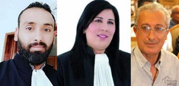 الأستاذ الحزامي ينسحب من انابة عبير موسي و خالد العويديدي يصف موقفه بالرجولي 