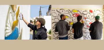 تونس : معرض مفتوح للغرافيتي خلال مهرجان البحر الأزرق هود تونس : معرض مفتوح للغرافيتي خلال مهرجان البحر الأزرق هود