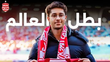 النادي الإفريقي يحتفي بذهبية "أحمد الجوادي" على طريقته