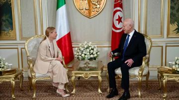 رئيسة وزراء إيطاليا تبحث مع الرئيس التونسي خطة ماتي والطاقة المتجددة والتعاون الثنائي