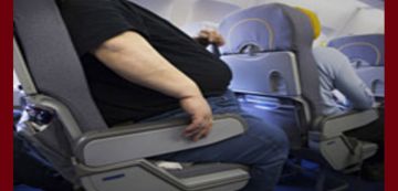 شركة طيران امريكية تقرر اجبار أصحاب الوزن الثقيل لاقتناء تذكرتين