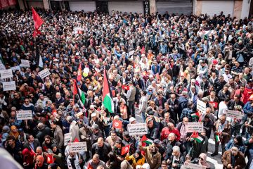 تونس.. فصل جديد من التوتر بين أنصار الرئيس واتحاد الشغل في صفاقس (صورة فيديو)