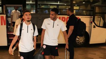 تصفيات مونديال 2026.. المنتخب الوطني يصل لمالابو تصفيات مونديال 2026.. المنتخب الوطني يصل لمالابو