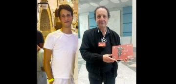 مراسم دفن فادي ابن الممثل فرحات الجديد الأحد 21 سبتمبر برادس