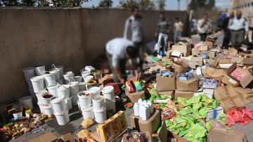 حجز أكثر من 25 طنا من المواد الغذائية الفاسدة حجز أكثر من 25 طنا من المواد الغذائية الفاسدة