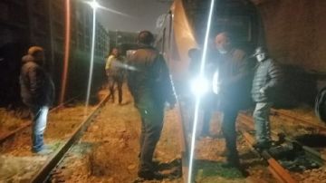 عطب فني يخرج قطارا بالمنستير عن السكة