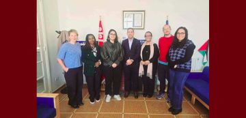 وفد من اتحاد المحامين الأفارقة في ضيافة الرابطة و حوار حول التحديات الحقوقية في القارة