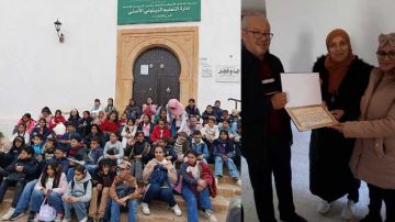 المعالـم الأثرية بقفصة .. رحلة تربوية استكشافية لتلاميذ مدرسة قرية حامة الجريد