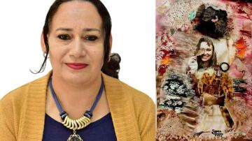 أستاذة الفنون التشكيلية سمية الفحيل ..فنانة تنتصر للمرأة والقضايا الإنسانية