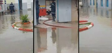 قرمبالية: مدرسة نوال تغرق و الحماية تتدخل لشفط المياه (فيديو)