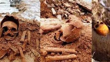 المهدية .. ..كشفتها السيول، وارتفاع حركة الأمواج