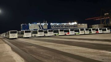 دفعة أولى من صفقة بـ 461 حافلة صينية جديدة في طريقها إلى تونس