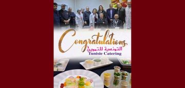التونيسار فخورة بالتونسية للتموين بعد تحصلها على شهادتي الاعتماد في نظام ادارة السلامة الغذائية