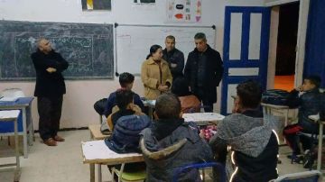 والي بنزرت يؤدي زيارة عمل فجئية إلى مبيت إعدادية غزالة