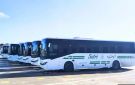 شركة النقل بين المدن تعزز أسطولها بـ10 حافلات جديدة