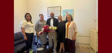 النساء الديمقراطيات في زيارة تهنئة بمناسبة انتخاب مكتب تنفيذي جديد لنقابة الصحفيين النساء الديمقراطيات في زيارة تهنئة بمناسبة انتخاب مكتب تنفيذي جديد لنقابة الصحفيين