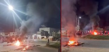 ولاية نابل: الأهالي يغلقون الطريق الحزامية على مستوى المرازقة (الأسباب) ولاية نابل: الأهالي يغلقون الطريق الحزامية على مستوى المرازقة (الأسباب)