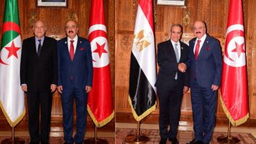 وزير الخارجية يبحث مع نظيريه الليبي والمصري جوانب التعاون والاستعدادات للاستحقاقات القادمة وزير الخارجية يبحث مع نظيريه الليبي والمصري جوانب التعاون والاستعدادات للاستحقاقات القادمة