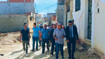 بنزرت: الوالي يوصي بالتسريع في أشغال تهيئة حي برج الجباري بنزرت: الوالي يوصي بالتسريع في أشغال تهيئة حي برج الجباري