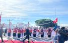 رئيس الجمهورية يشرف على موكب احياء الذكزى 63 لعيد الجلاء(صور)