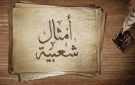 أمثال شعبية: خيار الضنى في ولد وافي يعطيك صباطو ويمشي حافي 