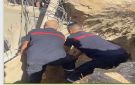 توزر: انقاذ شاب من تحت الرمال