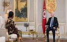 قرطاج: الرئيس يودع سفيرة جمهورية غينيا الاستوائية بتونس