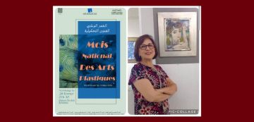 الفنانة أمينة بالطيب من بين المشاركين في الدورة 16 لشهر الفنون التشكيلية